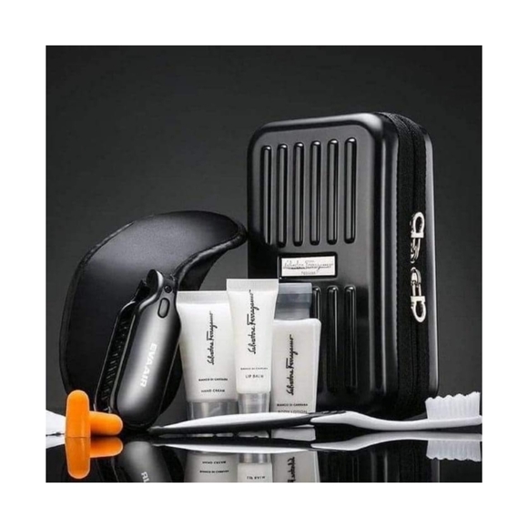 (NEW)Salvatore Ferragamo Travel Amenity Kits - Picture 2 of 6